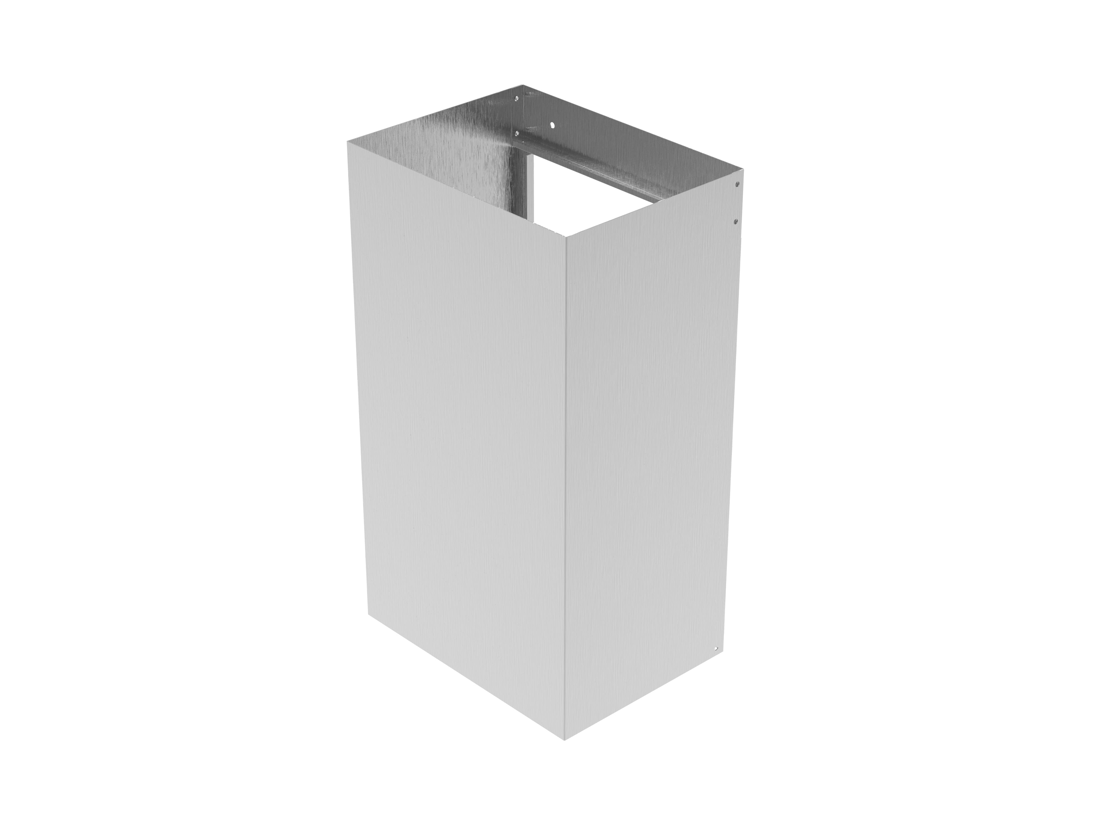 Brano - GS01S Series Flue Extension Kit for 9-10 Ft Ceilings - 15.75 inch Chimney Range Hood Accessory in Stainless Steel - Silver price history on PriceWatchPro