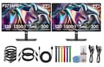 P2726HE 27" 120 Hertz 1500:1 Static Contrast Ratio 5ms Response Time 300 nits Brightness
27" 120 Hertz 1500:1 Static Contrast Ratio 5ms Response Time 300 nits Brightness
LCD Screen Cleaner
GAVE MonCs
