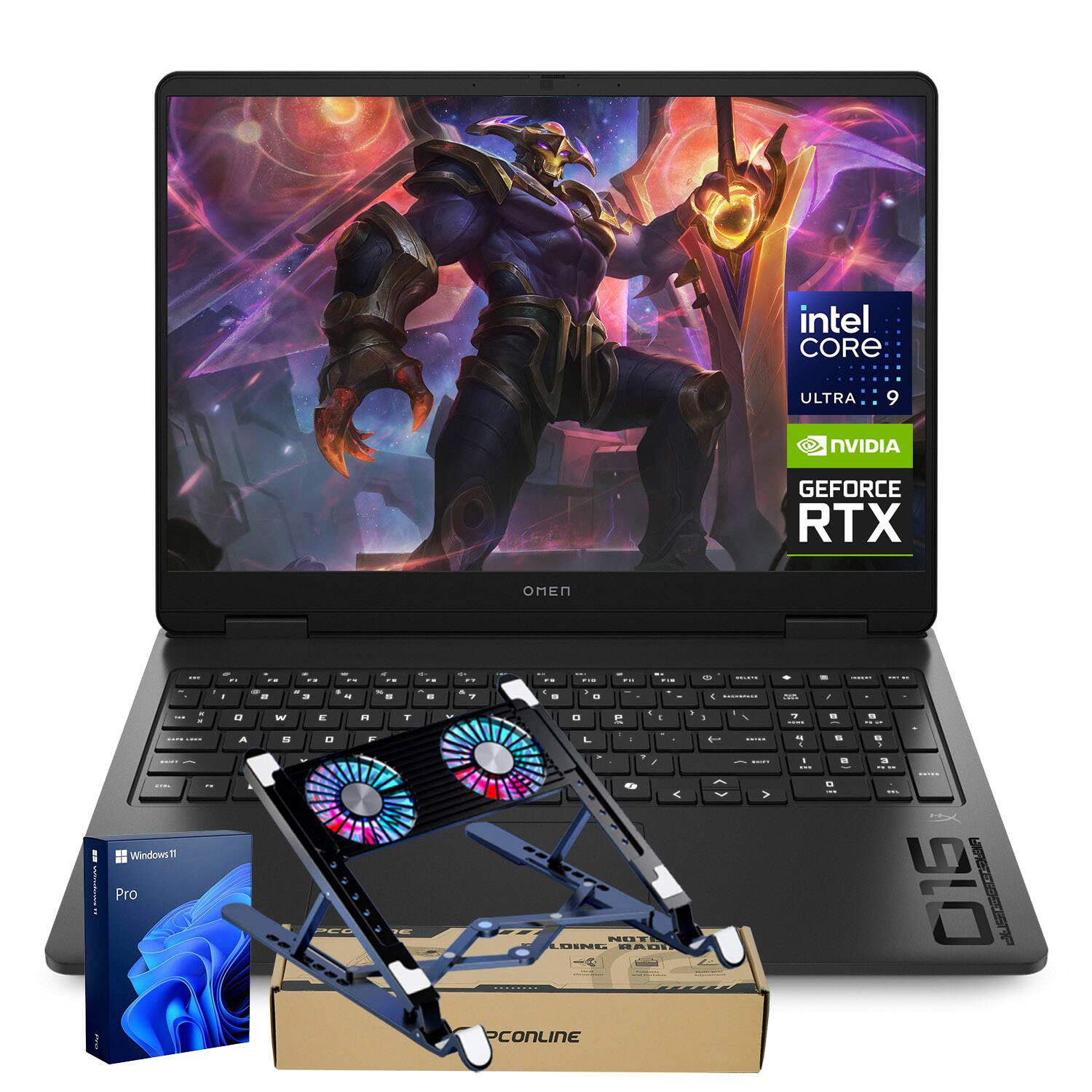 Intel Core Ultra 9  
NVIDIA GeForce RTX  
Windows 11 Pro  
OMEN  
PCONLINE