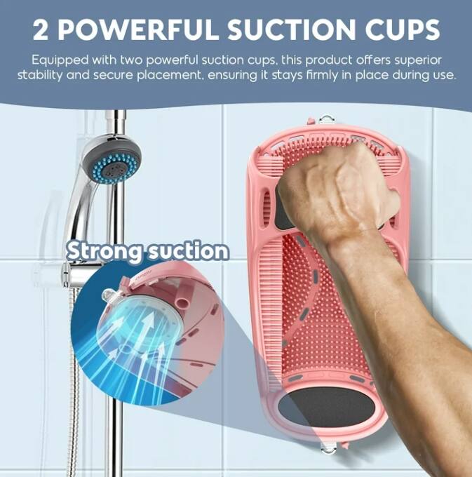 2 POWERFUL SUCTION CUPS

Equipped with two powerful suction cups, this product offers superior stability and secure placement, ensuring it stays firmly in place during use.

Strong suction