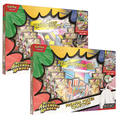 Pokmon Pokemon ME2.5 Ascended Heroes Premium Poster Collections | Mega Lucario ex and Mega Gardevoir ex (One of Each) 10-10302-120-2 - Best Buy Pokmon Pokemon ME2.5 Ascended Heroes Premium Poster Collections | Mega Lucario ex and Mega Gardevoir ex (One of Each) 10-10302-120-2 - Best Buy