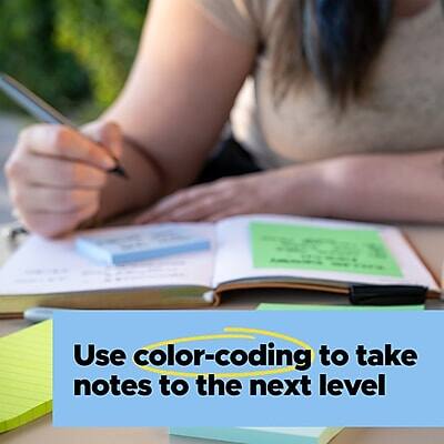 Use color-coding to take notes to the next level