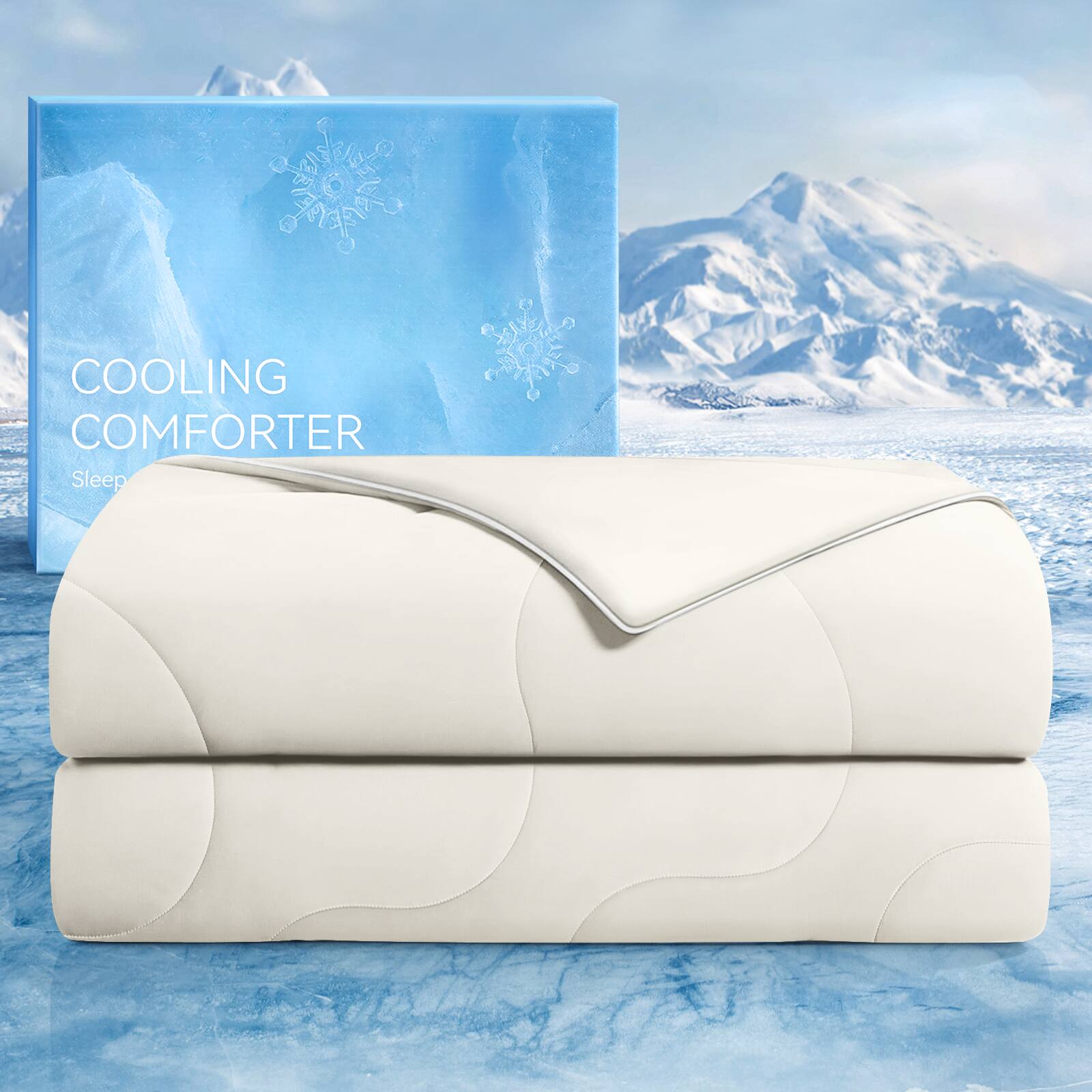 COOLING COMFORTER  
Sleep