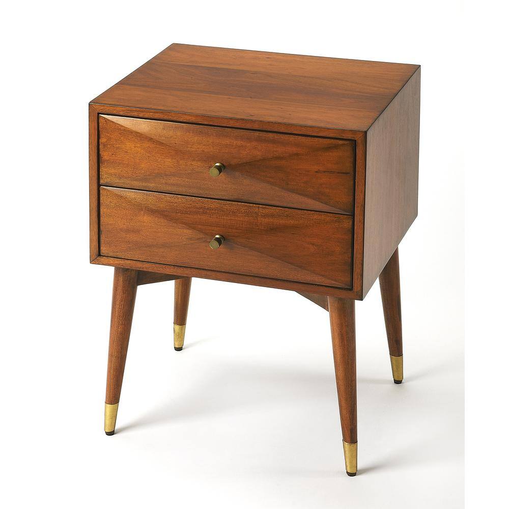 Alt View 2. Butler Specialty - Zelda Nightstand - Medium Brown.