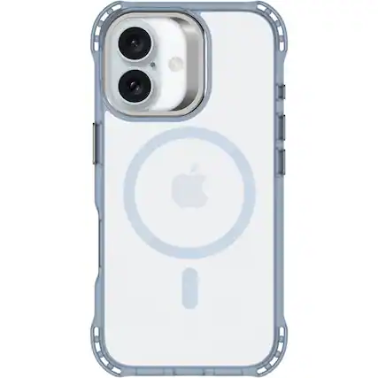 Front. SaharaCase - Venture-X Series Kickstand Case with MagSafe for Apple iPhone 16 - Oasis Blue.