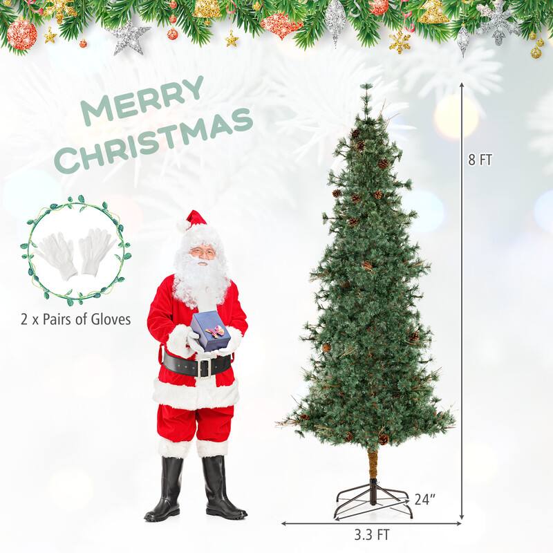 MERRY CHRISTMAS

8 FT

2 x Pairs of Gloves

24"

3.3 FT