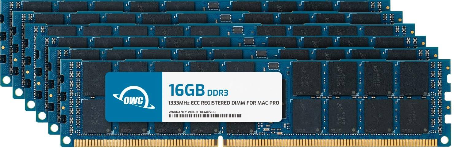 16GB DDR3  
1333MHz ECC REGISTERED DIMM FOR MAC PRO  
WARRANTY VOID IF REMOVED