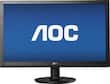 AOC - 19.5" LED HD Monitor - Black - Larger Front
