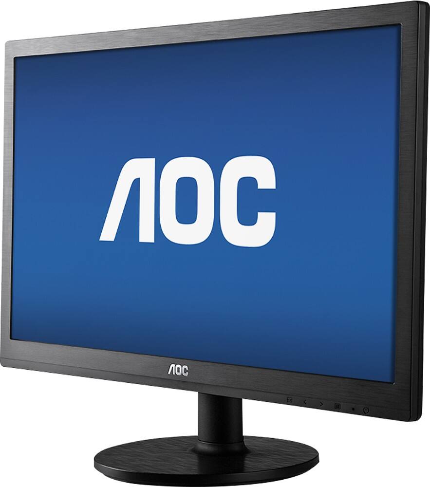 Best Buy: AOC 19.5 LED HD Monitor Black E2060SWD