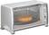 Angle Standard. Euro-Pro - 0.5 Cu. Ft. Toaster Oven - White.