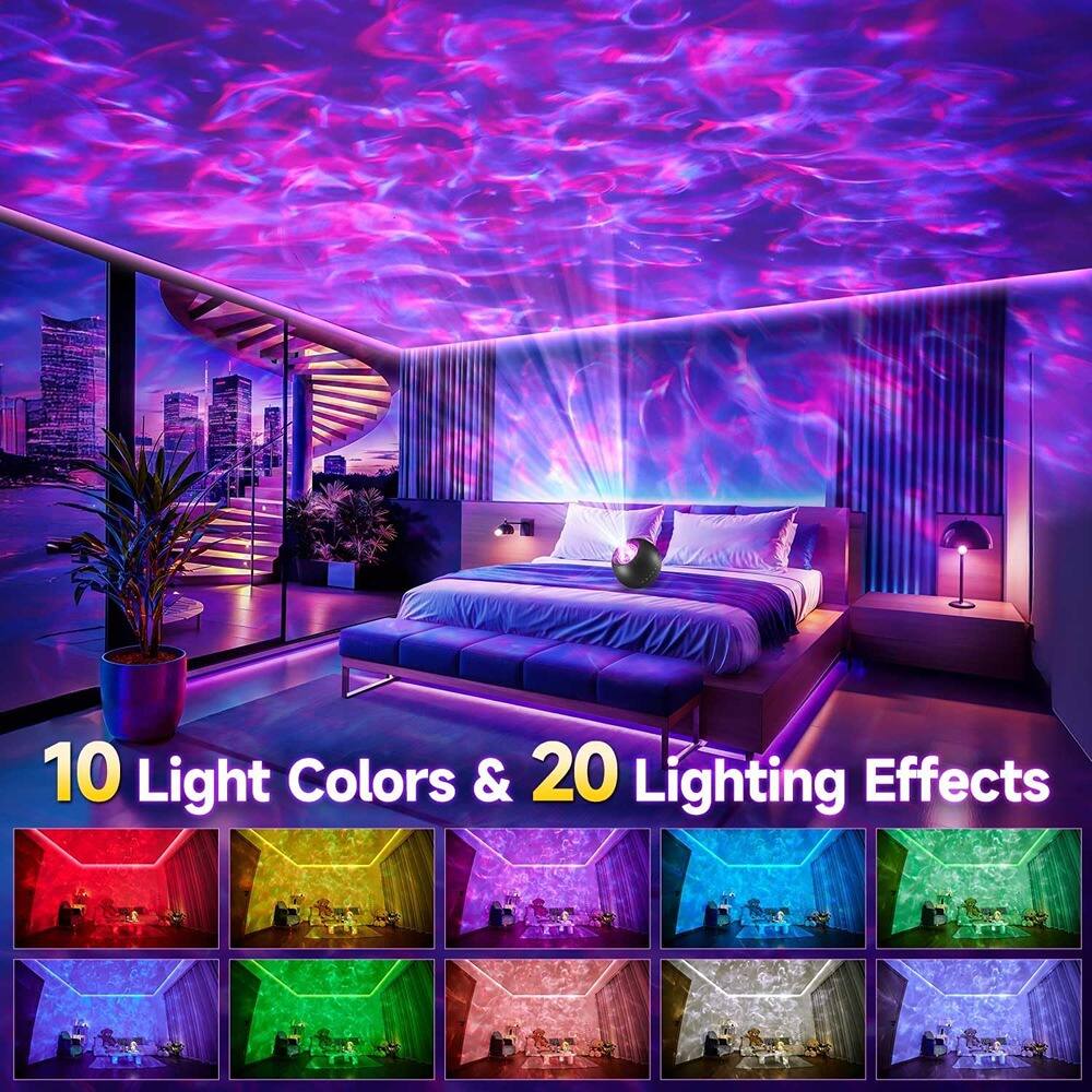 10 Light Colors & 20 Lighting Effects