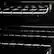 Alt View 9. ZLINE - 36 in. Wide 6 Burner 4.6 cu. ft. Freestanding Legacy Dual Fuel Range with Gas Cooktop in Black Stainless Steel - Black Stainless Steel.