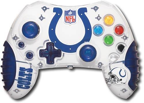 Front Standard. Mad Catz - Indianapolis Colts Xbox Control Pad Pro.