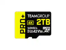 TEAMGROUP PRO+ 4K 2TB 160MB/s Micro SDXC IA2V30