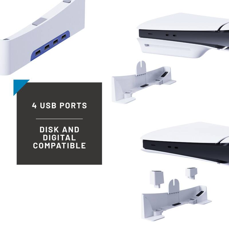 4 USB Ports  
Disk and Digital Compatible