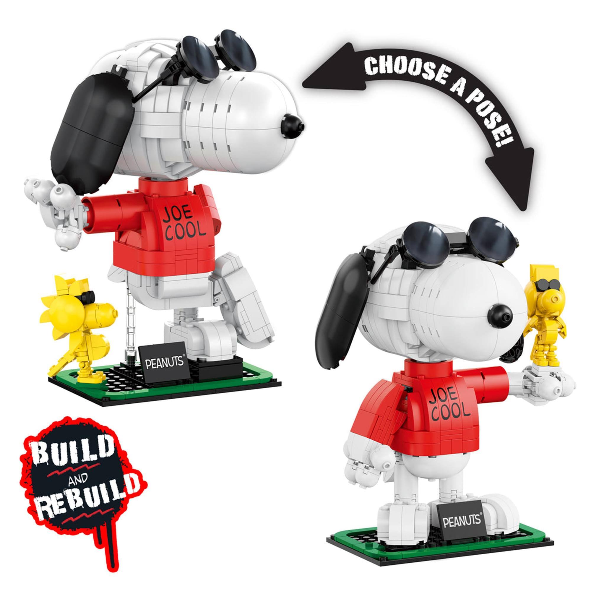 CHOOSE A POSE!  
JOE COOL PEANUTS  
BUILD AND REBUILD