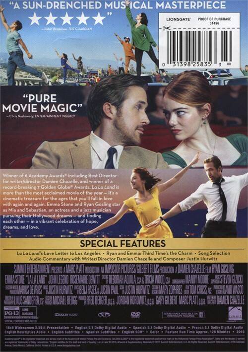 Alt View 1. La La Land   - DVD.