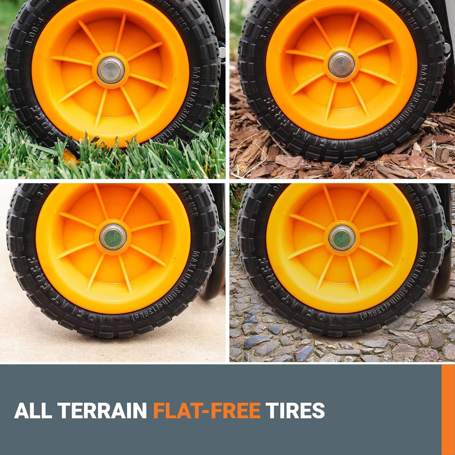 Z Z 9 0100 ALL TERRAIN FLAT-FREE TIRES