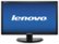 Front Zoom. Lenovo - ThinkVision 21.5" LED HD Monitor - Raven Black.