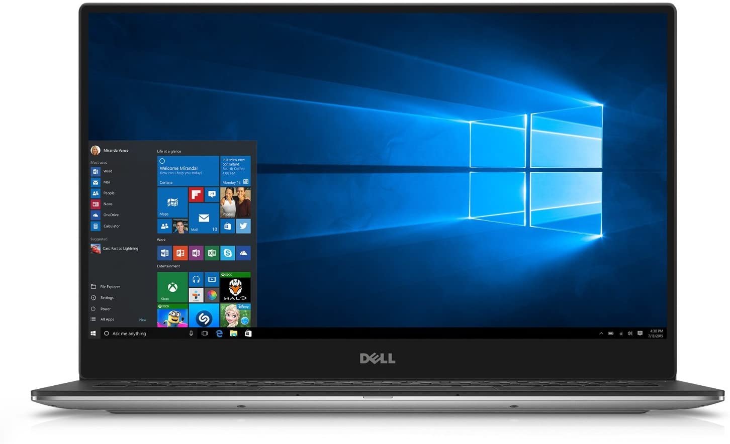 Dell Refurbished Excellent Xps 13 9350 13.3