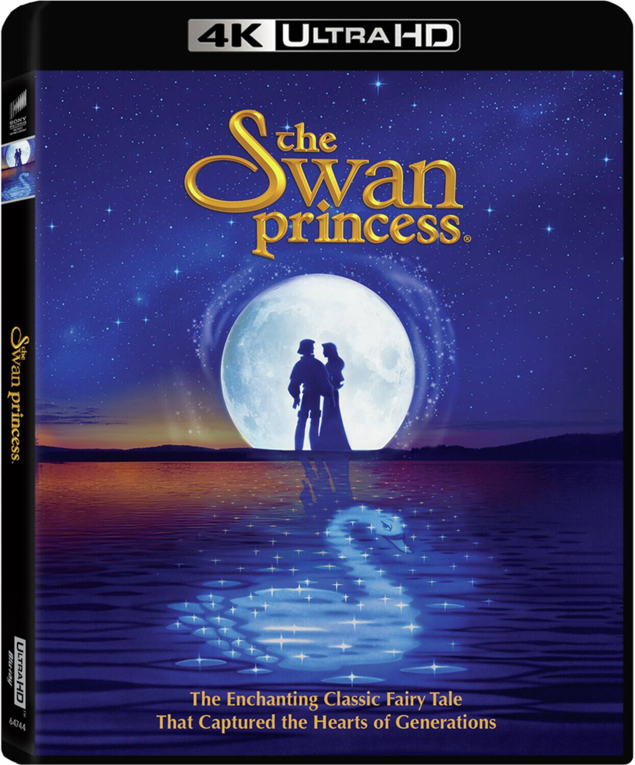 Front. The Swan Princess   - 4K Blu-Ray.
