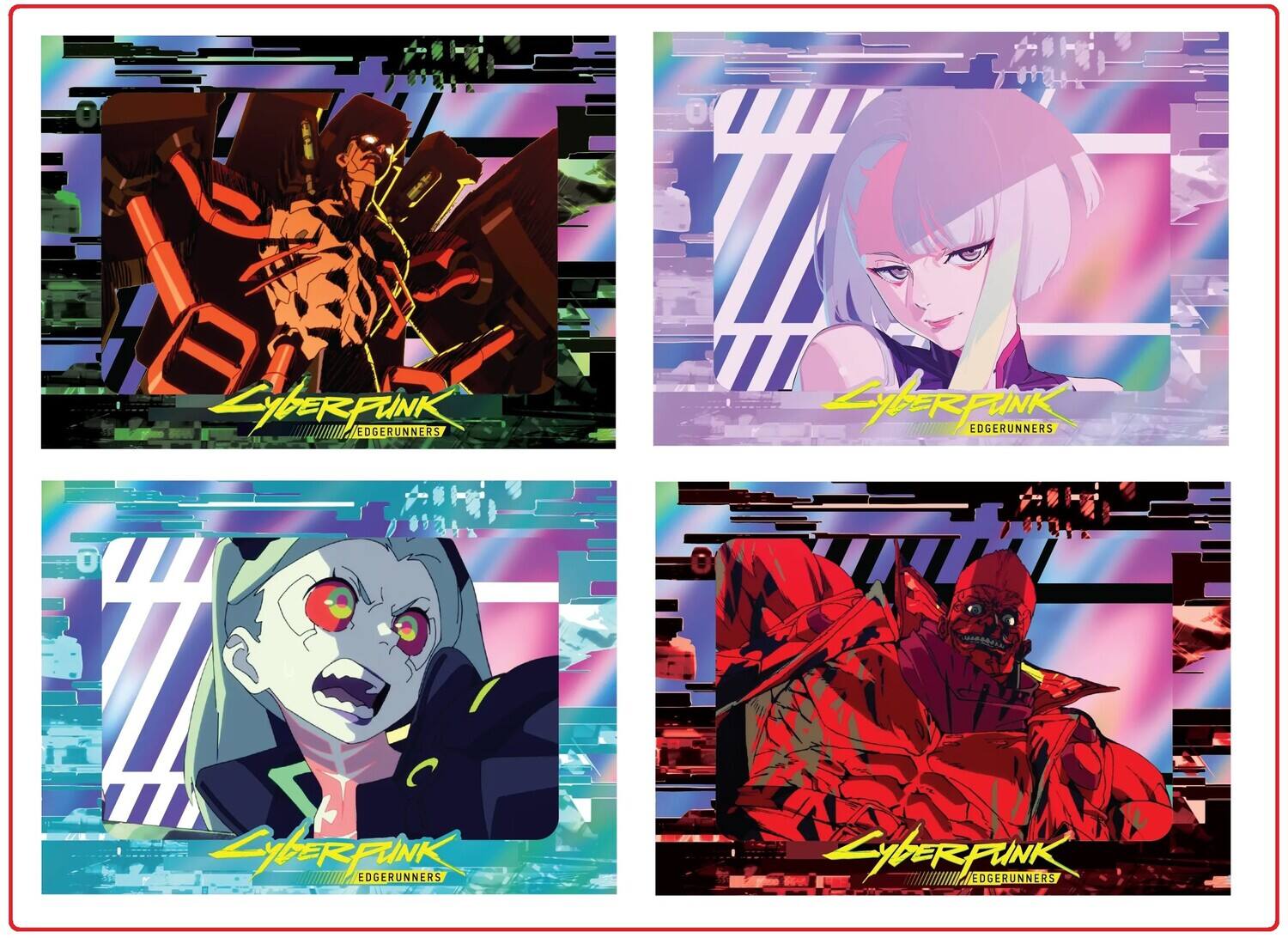 CYBERPUNK EDGERUNNERS  
CYBERPUNK EDGERUNNERS  
CYBERPUNK EDGERUNNERS  
CYBERPUNK EDGERUNNERS