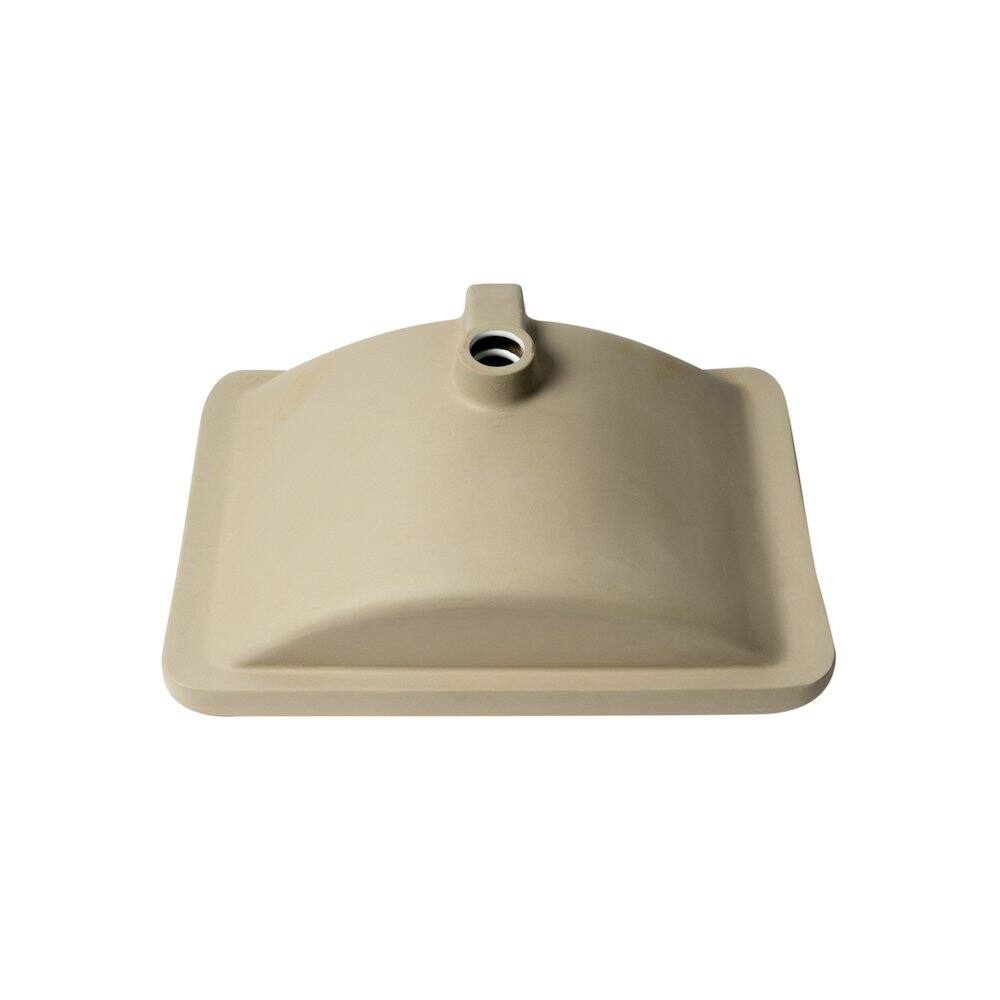 Angle. Alfi - White 24" Rectangular Undermount Ceramic Sink - White.