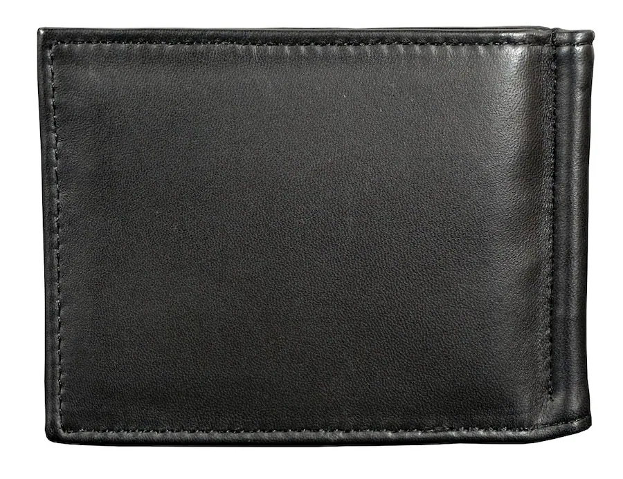 Rico Industries Miami Marlins Genuine Black Leather Money Clip Wallet ...