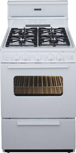 Premier 24 Freestanding Gas Range White Sjk 240 Op Best Buy