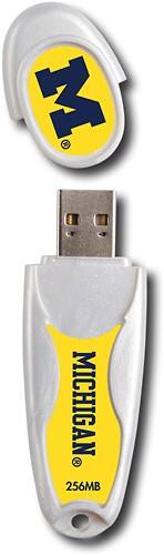 Front Standard. PNY - Collegiate Attaché 256MB USB 2.0 Flash Drive (University of Michigan).