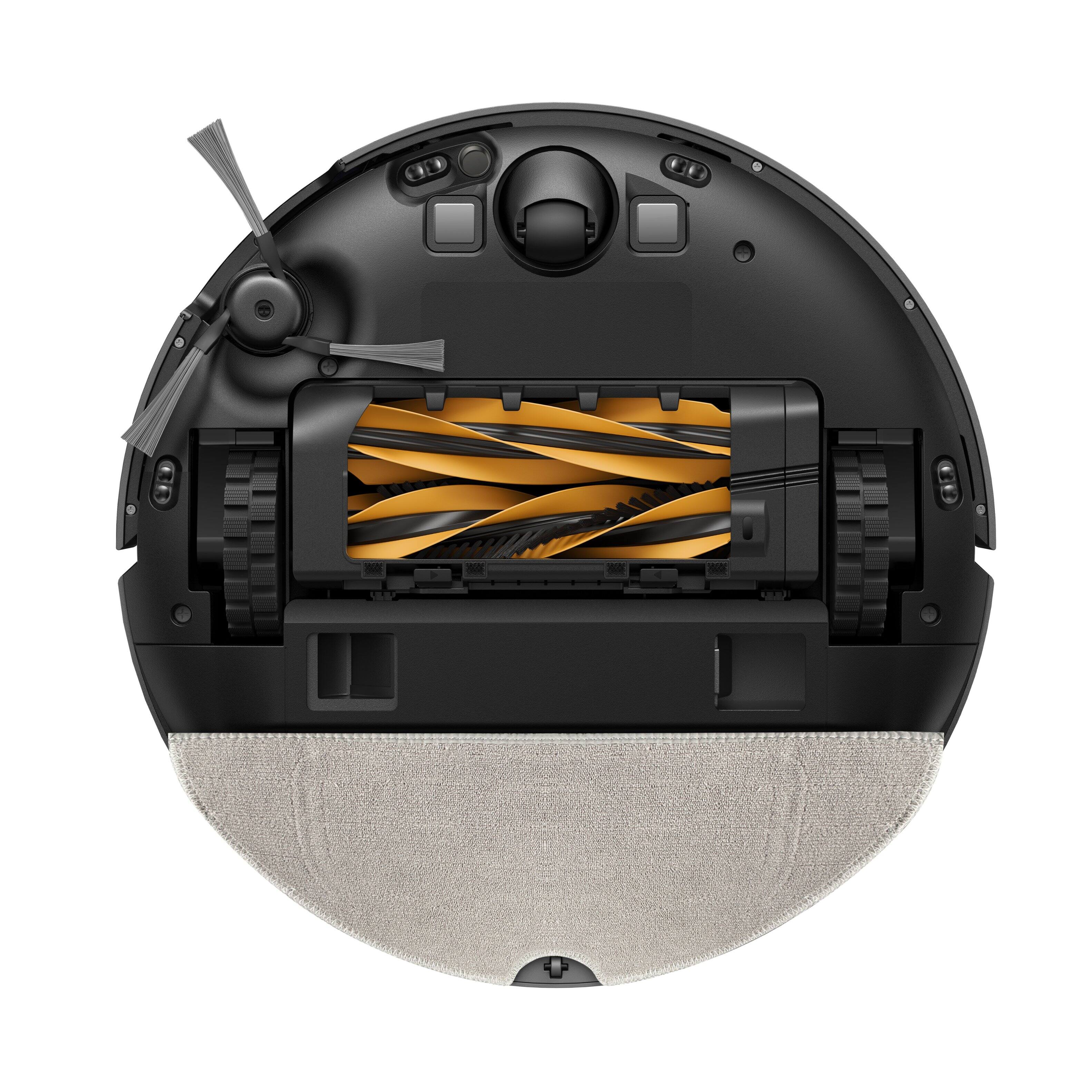 Alt View 1. MOVA - E30 Pro Robot Vacuum and Mop, 19kPa Suction,Edge-to-Edge Cleaning, LDS&Single line laser Navigation - Black.