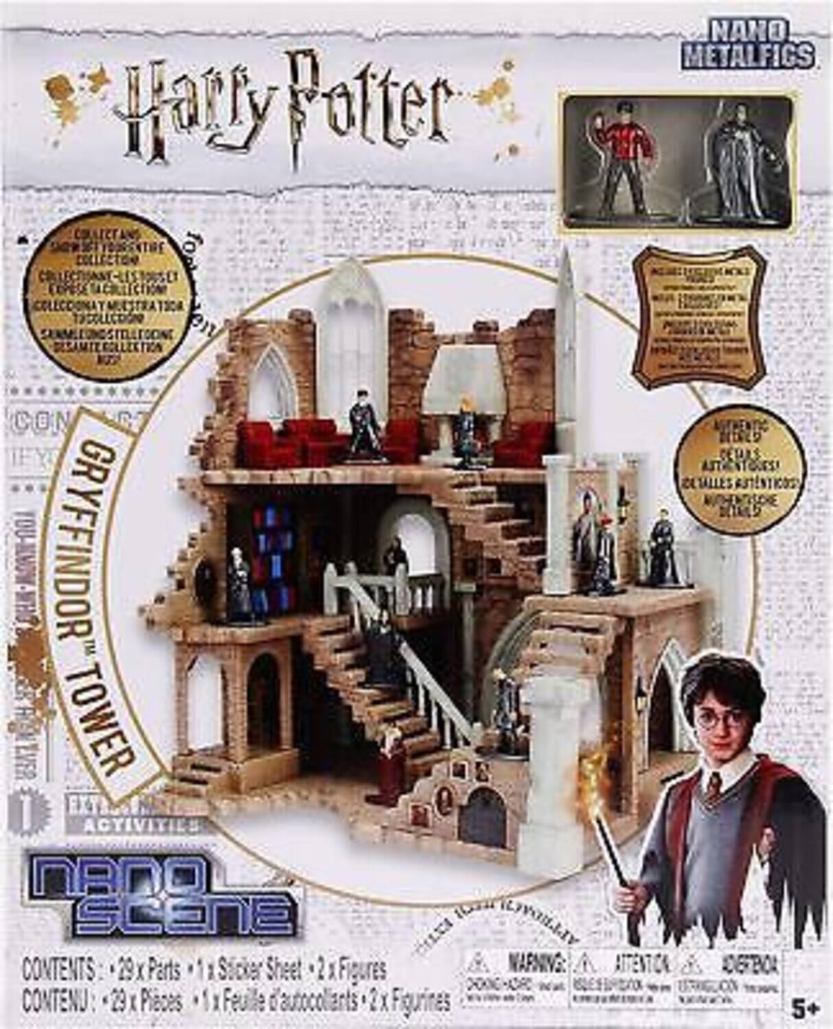 NANO METALFIGS Harry Potter COLLECTABLE ENER COLLECTION EXCLUSIVE MUESTRA 134 T2COLLECCION Y DESAMIGOS COLLESTIA CON ASTRENTIC BEISED PEULS GR TALLES AST RSTENTICOS STOUESI AUTHENTSCRE 2IECD YOU-KNOM -HO GRYFFINDOR TM TOWER 1 EXTM EXT ACTIVITIES NANO SCENE APPROACH nothin_to_transcribe CONTENTS 29 x Parts Sticker Sheet 2 x Figures NARNINO: AITENTOA DETBOA CONTENU 23 Places Feuille 'autocollants Figurines 5+
