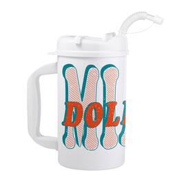 Logo Brands - Miami Dolphins 33oz. Cruise Tumbler - Multicolor