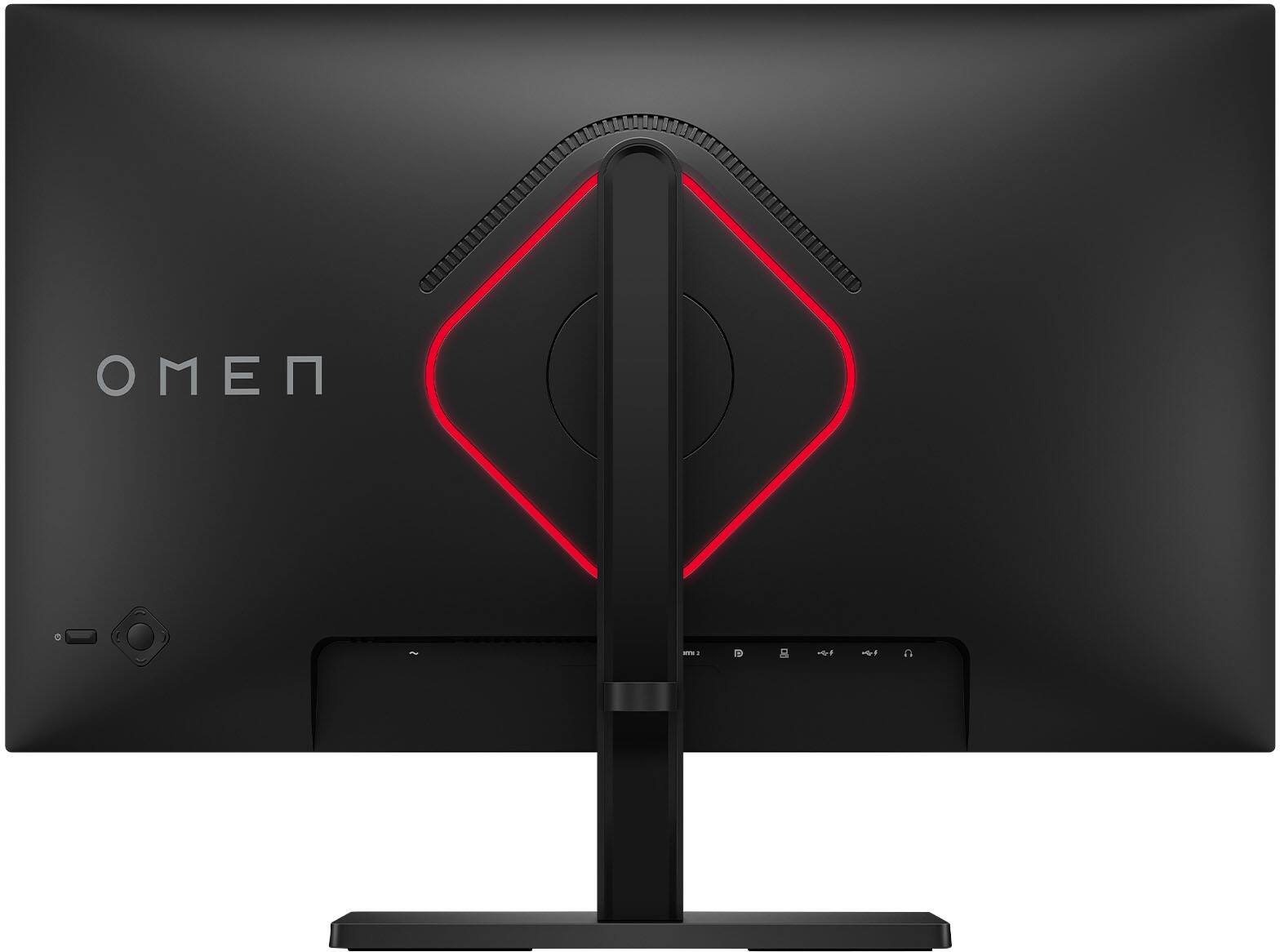 Alt View 5. HP OMEN - 24.5" IPS Full HD 360Hz G-SYNC & FreeSync Compatible Gaming Monitor w/ VESA HDR & Adjustable Height (HDMI, DisplayPort) - Black.