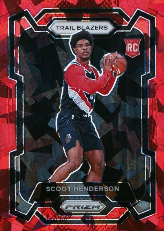 TRAIL BLAZERS  
ROOKIE RC CARD  
SCOOT HENDERSON  
PRIZM