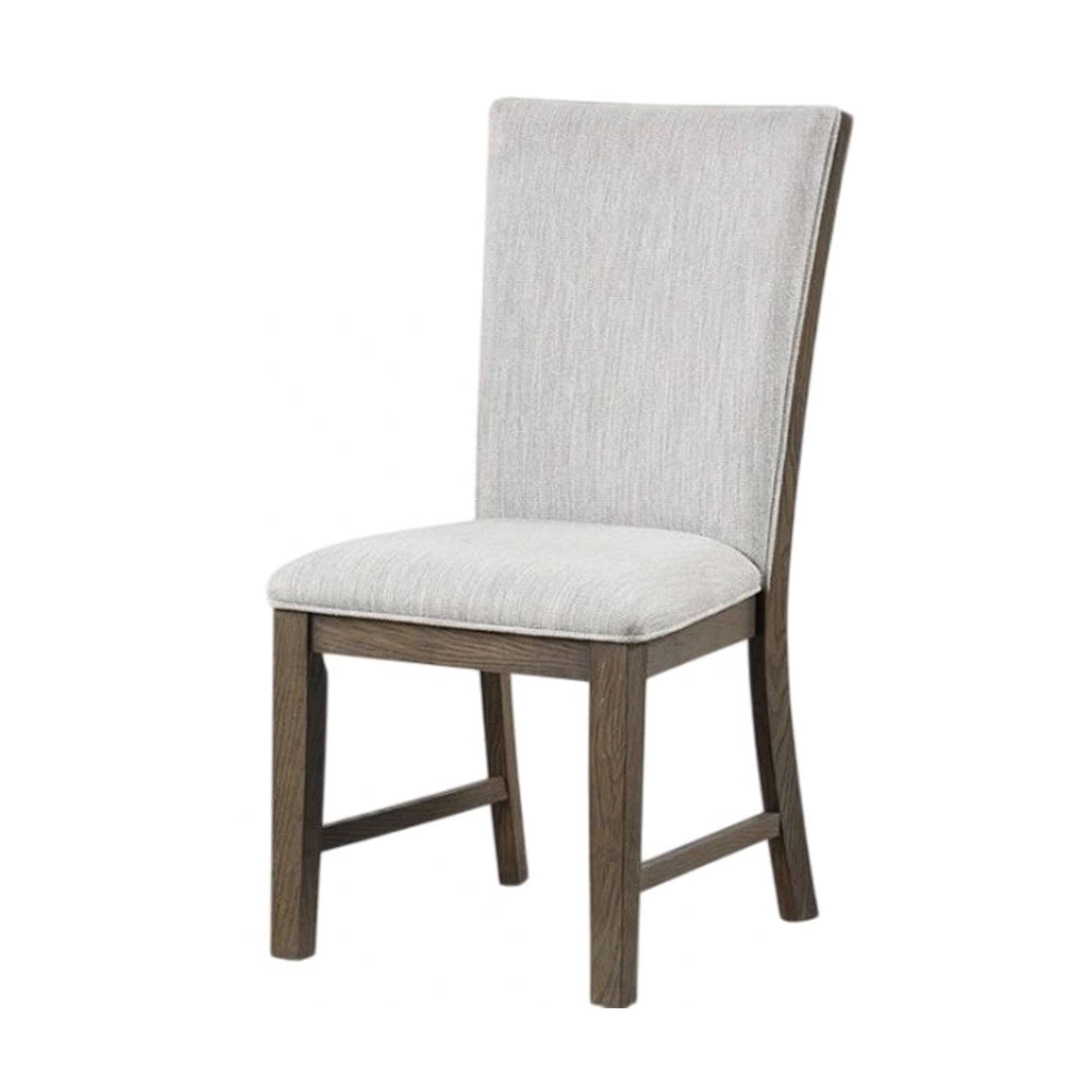 Alt View 1. Manhattan Lane - Clema Side Dining Chair Set of 2 - Oak Brown, Gray.