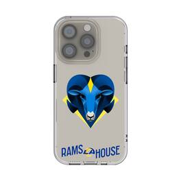 Keyscaper - NFL - Los Angeles Rams iPhone Clear Case - 14 - Multicolor