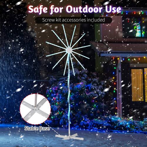 Safe for Outdoor Use  
Screw kit accessories included  
Stable Base