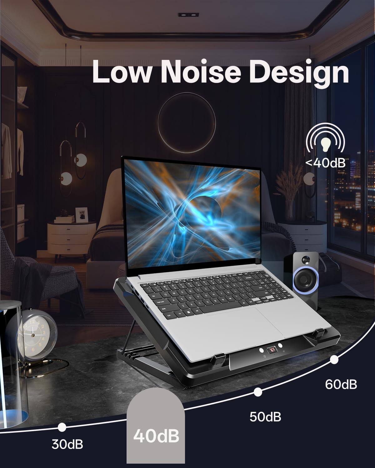 Low Noise Design <40dB

30dB 40dB 50dB 60dB