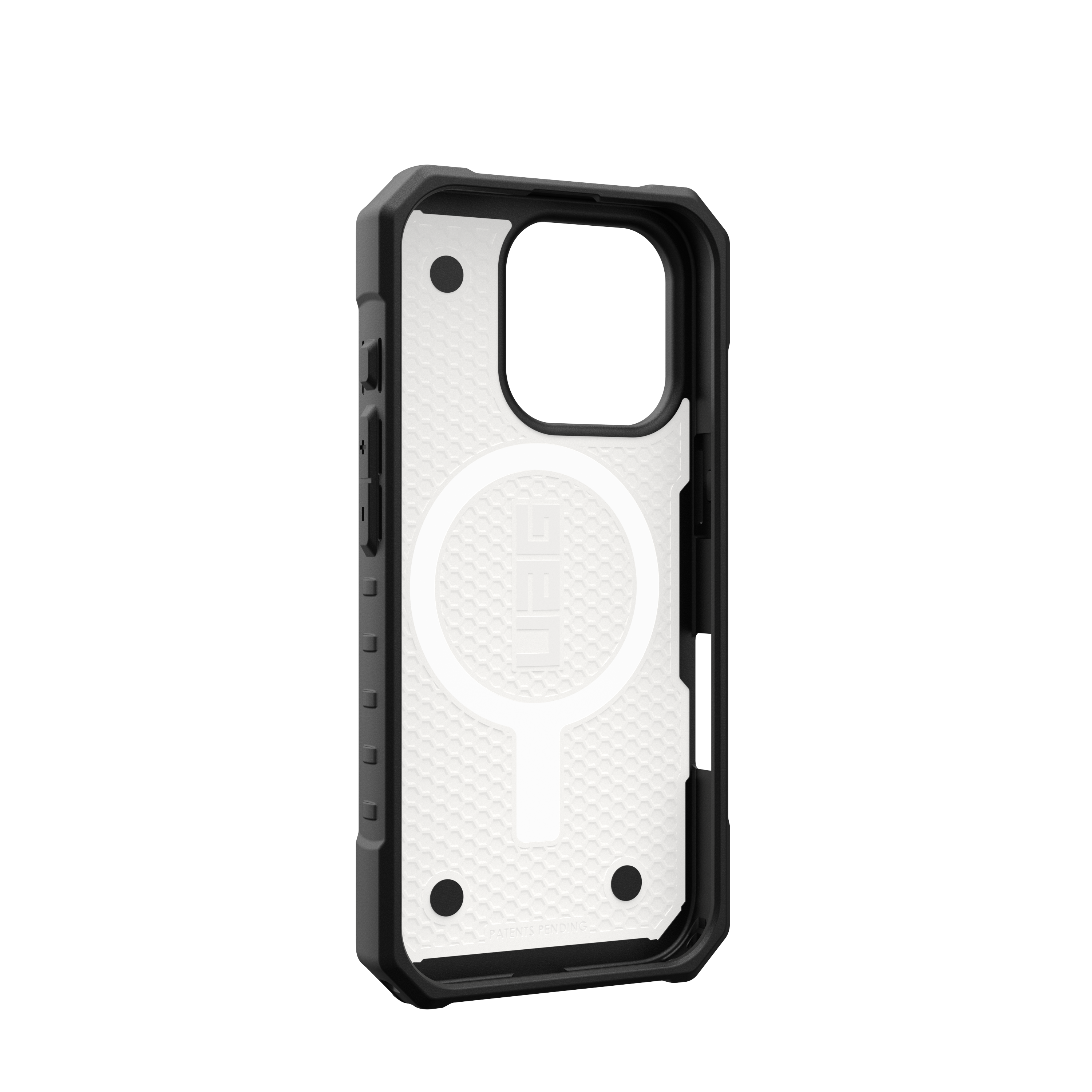 Alt View 6. UAG - Pathfinder Case with Magsafe for Apple iPhone 16 Pro - White.