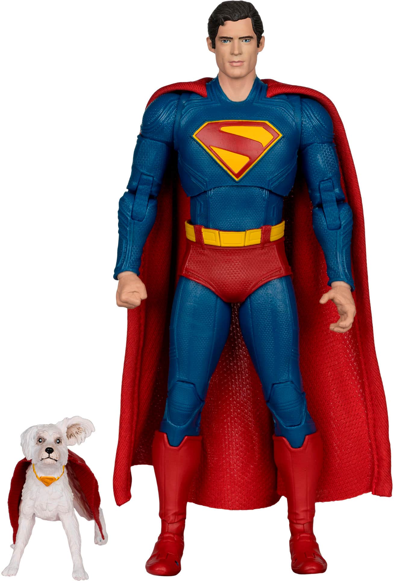 Alt View 2. McFarlane Toys - DC Multiverse Superman and Krypto (Superman Movie) 7.25" Action Figure (Deluxe Theatrical Edition).