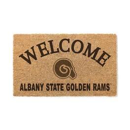 Jardine - Albany State Golden Rams 18" x 34" Welcome Coir Doomat - Brown