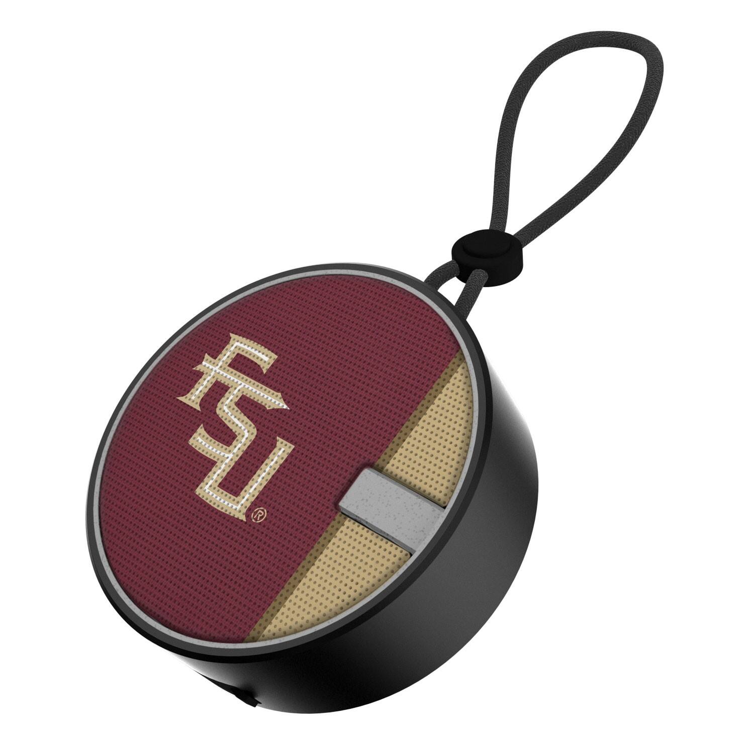 Front. Keyscaper - Florida State Seminoles Logo Waterproof Bluetooth Speaker - Multicolor.