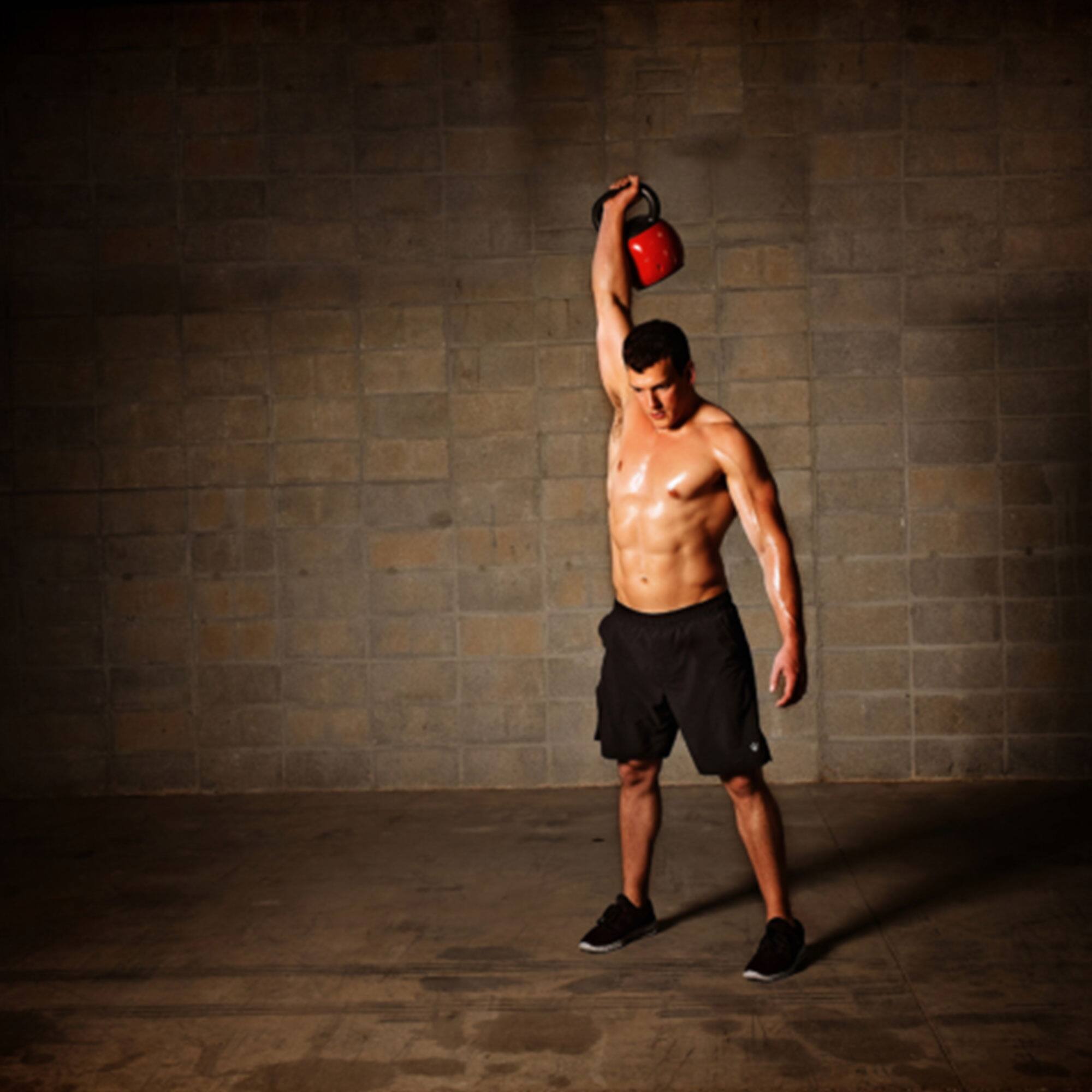 Alt View 7. Stamina Products - Stamina Products 05-3036 Versa Bell 16 to 36 Pound Adjustable Kettlebell Set - Red.