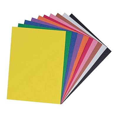 Alt View 2. Prang - 9" x 12" Construction Paper, 500 Sheets/Pack - Assorted.