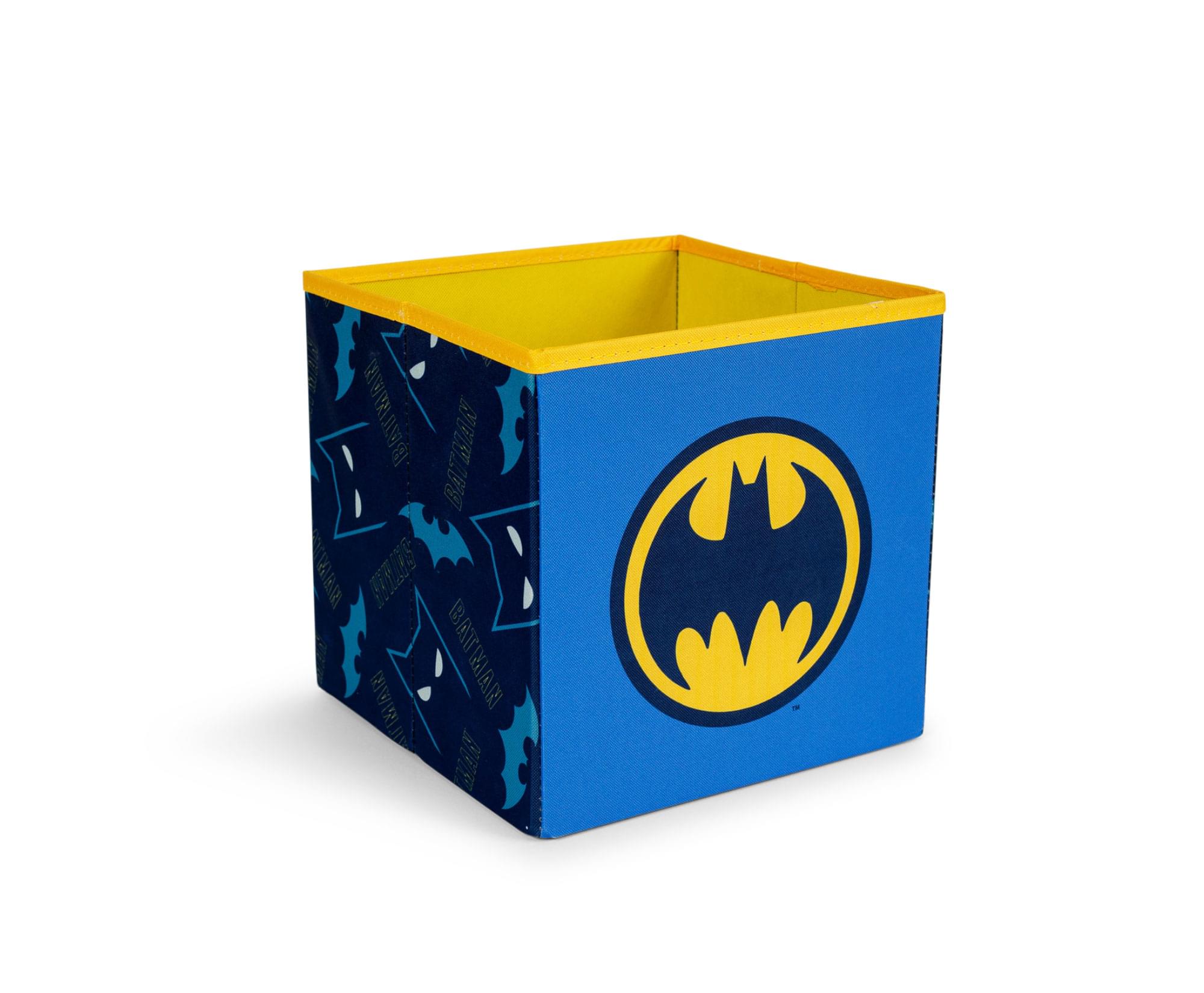 DC Universe - DC Comics Batman Logo Storage Bin Cube Organizer | 11 Inches - Blue price history on PriceWatchPro