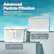 Advanced Particle Filtration 180m and 3m filters ensure efficient debris collection. These filters are designed to remove various types of debris, including algae, microorganisms, leaves, hair, twigs, gravel, sand, and other particles from water sources. By using these filters, you can help maintain clean and safe water for swimming, drinking, or other uses.