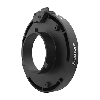 Front. Aputure - Aputure Mini ProLock to Bowens Mount Adapter for STORM 80c.
