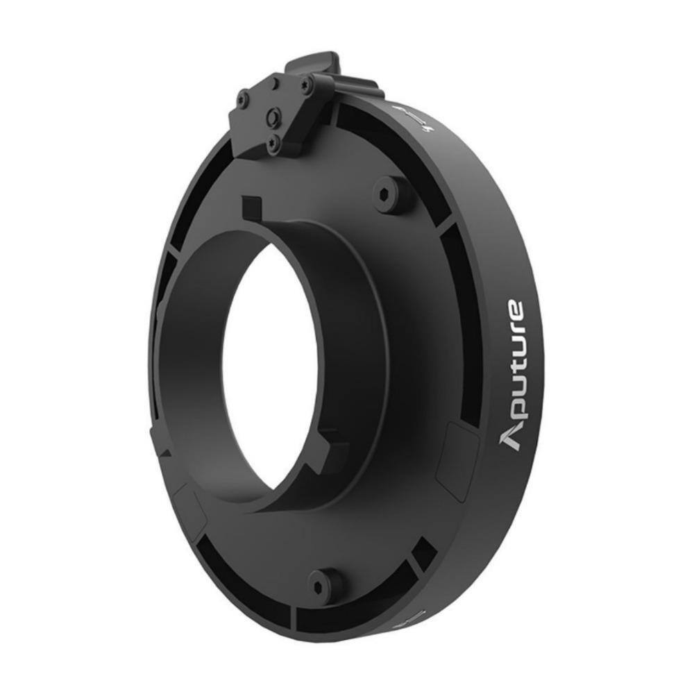 Front. Aputure - Aputure Mini ProLock to Bowens Mount Adapter for STORM 80c.