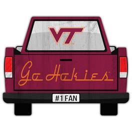 Fan Creations - Virginia Tech Hokies 12'' x 12'' Truck Back D-cor - Multicolor
